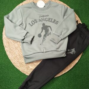 Chandal Los Angeles verde oliva