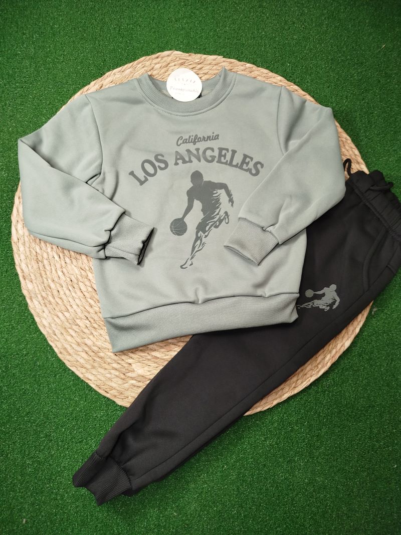 Chandal Los Angeles verde oliva