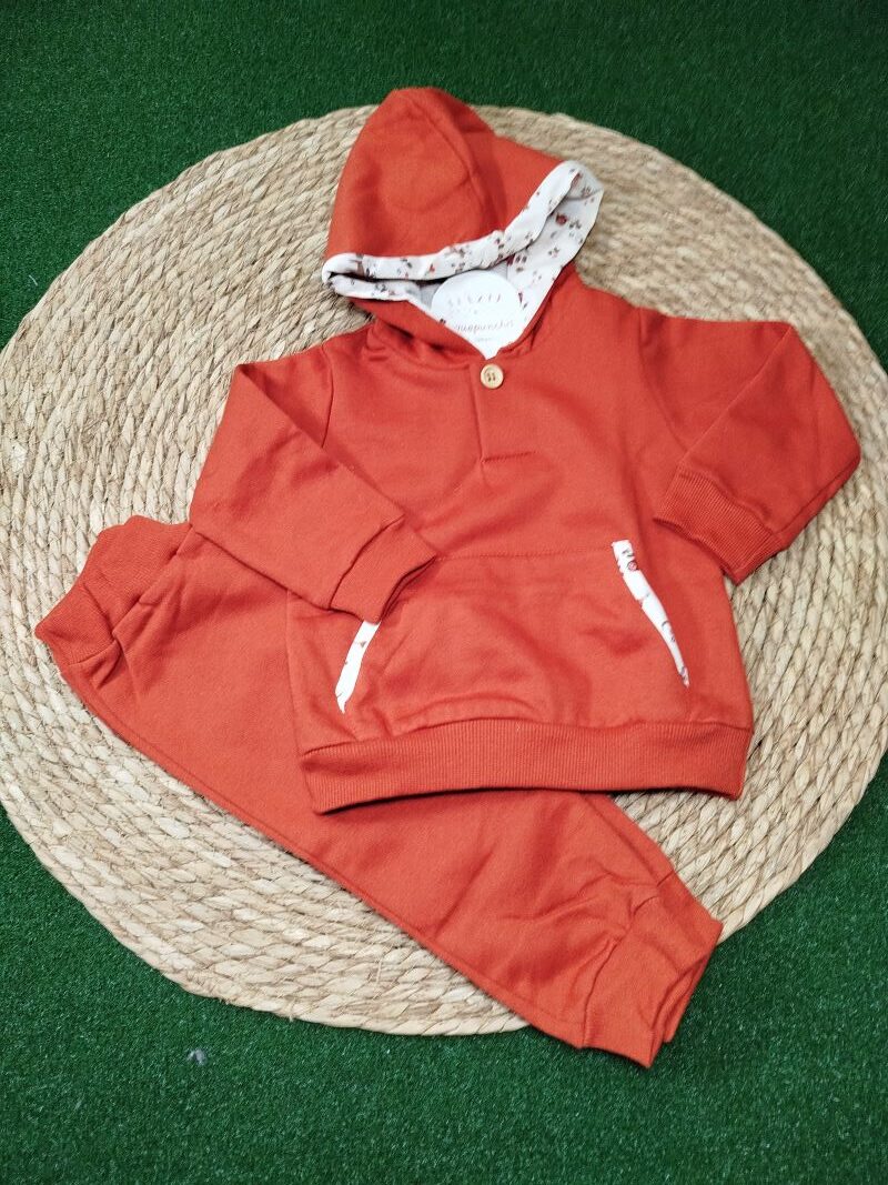 Chandal teja con capucha niño